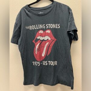 Rolling Stones 1975 US Tour T-Shirt XL